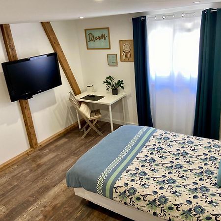 «Au Renard»,Proche D'Europa-Park,Strasbourg,Colmar Appartement Herbsheim Buitenkant foto