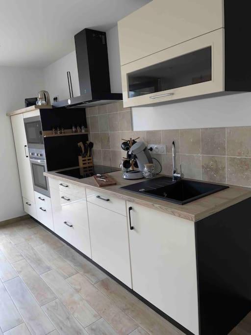 «Au Renard»,Proche D'Europa-Park,Strasbourg,Colmar Appartement Herbsheim Buitenkant foto